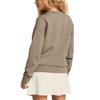 Under Armour Unstoppable Solid Training Loose Fit Crew Neck Long Sleeve Sweatshirt Women Sweatshirt Buffalo Khaki 1379835-203