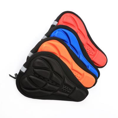 Mountain Bike 3D Saddle Cover Thick Breathable Super Soft Bicycle Seat Cushion Silicone Sponge Gel Bike Seat Bicycle Accessories
