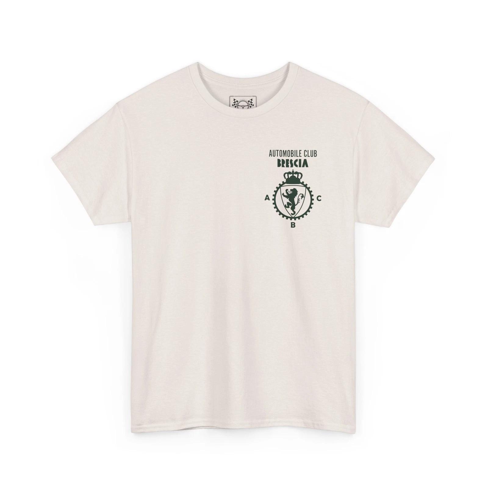 

Auto Club Brescia T-Shirt - Mille Miglia Vintage Tee - Italian Race Car Fan Gift 3XL