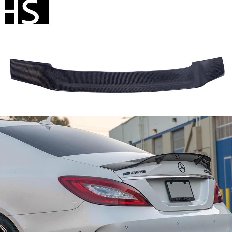 Carbon Fiber Rear Wing Spoiler for 2011-2017 Mercedes-Benz CLS W218 R-Style
