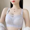 Spring and Summer Anti-light Tube Top, Large Breasts Show Small Gathering, No Steel Ring Bra, Ventilation Hole, Anti-sagging, External Expansion