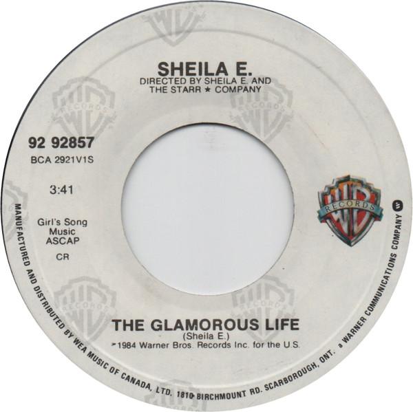 

7inch Record SHEILA E. - The Glamorous Life 9292857 Warner Bros. Re 1984 Canada Soul/Funk Used
