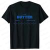 Cotton Tee Salted Butter Print Women Tshirt Short Sleeve O Neck Women Tshirt Butter Lover Ladies Tee Shirt Tops Clothes Camisetas Mujer