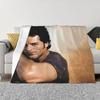 Chayanne Puerto Rican Latin Pop Singer Ultra-Soft Fleece Throw Blanket Warm Flannel Blankets for Bed Car Couch Bedspreads
