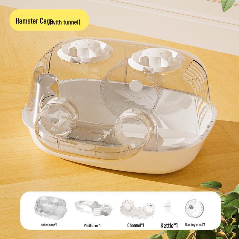 Golden Bear Hamstertunnel: DIY-Röhrenmodul für Käfige und Landschaftsbau
