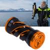 Knob Replacement for S Fishing Reel Lightweight Anti Slip Alloy Fishing Reel Handle Knob with Fittings Black Gold