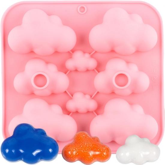 Clouds Shaped Silicone Chocolate Molds Cloud Chocolate Mold For Chocolate