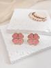 Stainless Steel Enamel Drop Earrings Studs for Women  Fashion Exquisite Temperament Earrings Womens Spring Jewelry Gifts