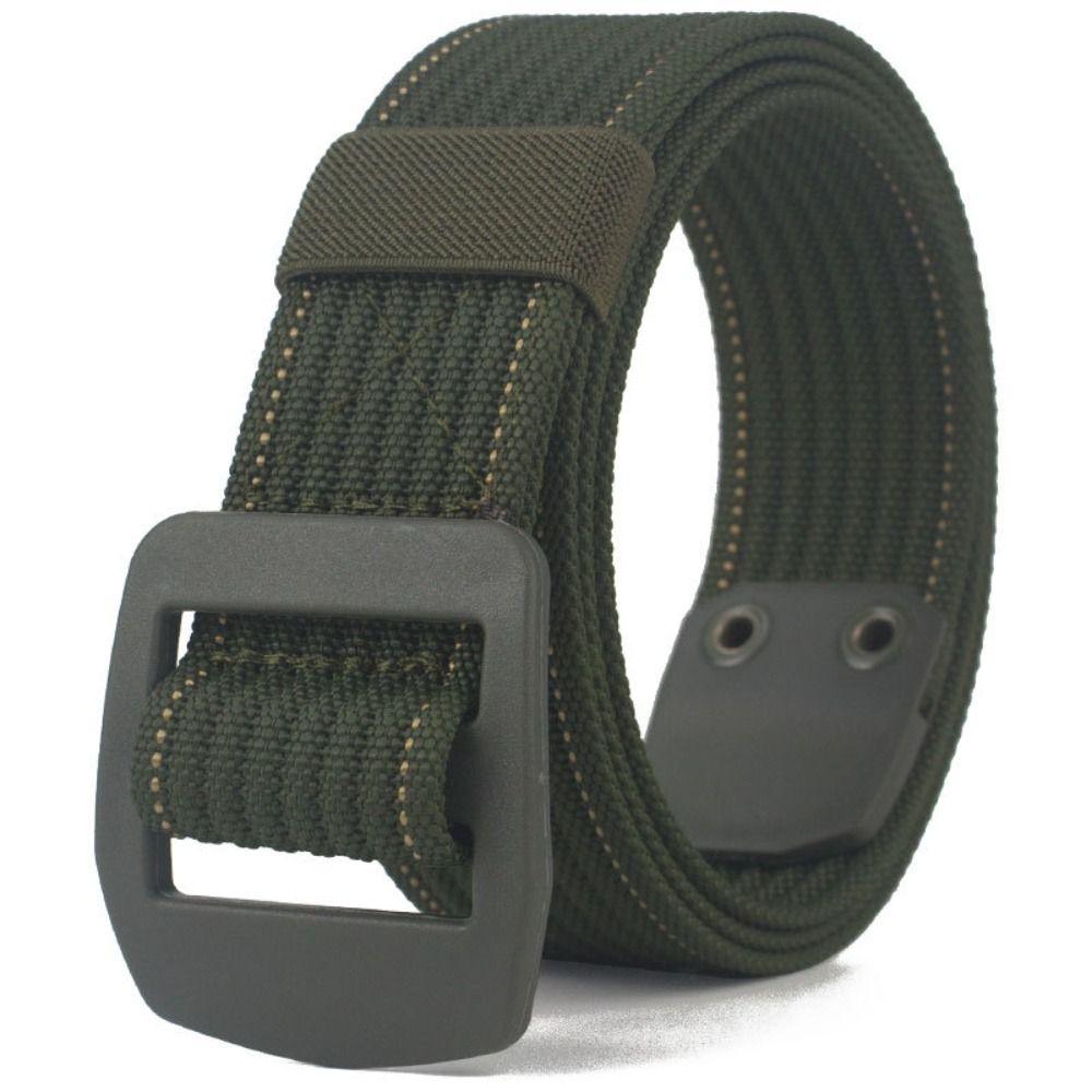 

Повседневный плетеный ремень Бизнес холщовый ремешок Модный плетеный пояс армия зеленый