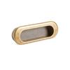 ZMK CASTO OVAL FLUSH HANDLE 90x30 ANTICA FIRENZE FOR HORIZONTAL/VERTICAL POSITION.