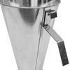 Cono Matador de Acero Galvanizado Cono Sujetador de Pollo para Sacrificio Seguro y Rápido Durante el Procesamiento de Aves de Corral