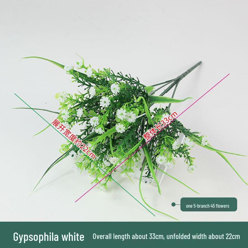 Artificial Green Wall with Flowers and Grass for Indoor/Outdoor Decoration