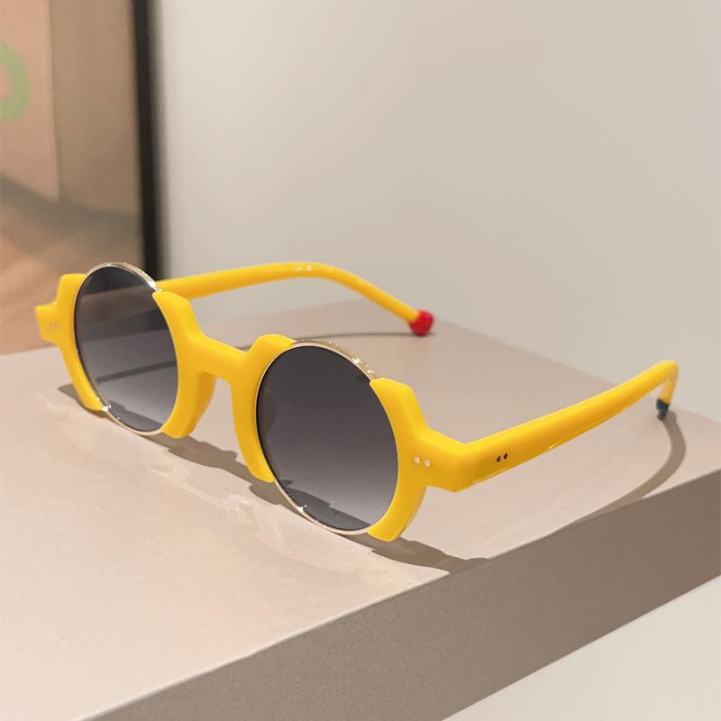 3pcs Fashion Rimless Metal Rectangle Frame Sunglasses Women Gradient Lens Brand Design Sun Glasses Casual Style Eyewear UV400