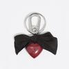 BIMBA Y LOLA BIMBA Y LOLA Black Ribbon Heart Keychain B256AIZ003BKF
