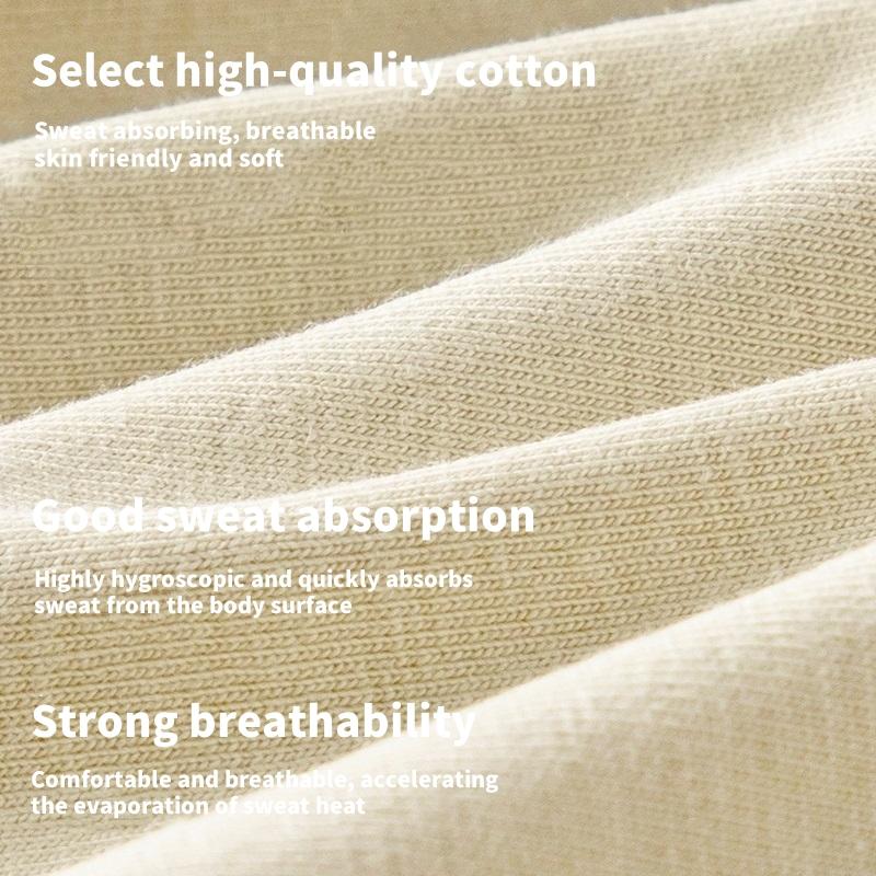 MiiOW 3Pcs Men's Underwear Graphene Antibacterial Underwear Soft and Comfortable Cotton Underwear Ice Silk Flat Corner Underwear L-5XL