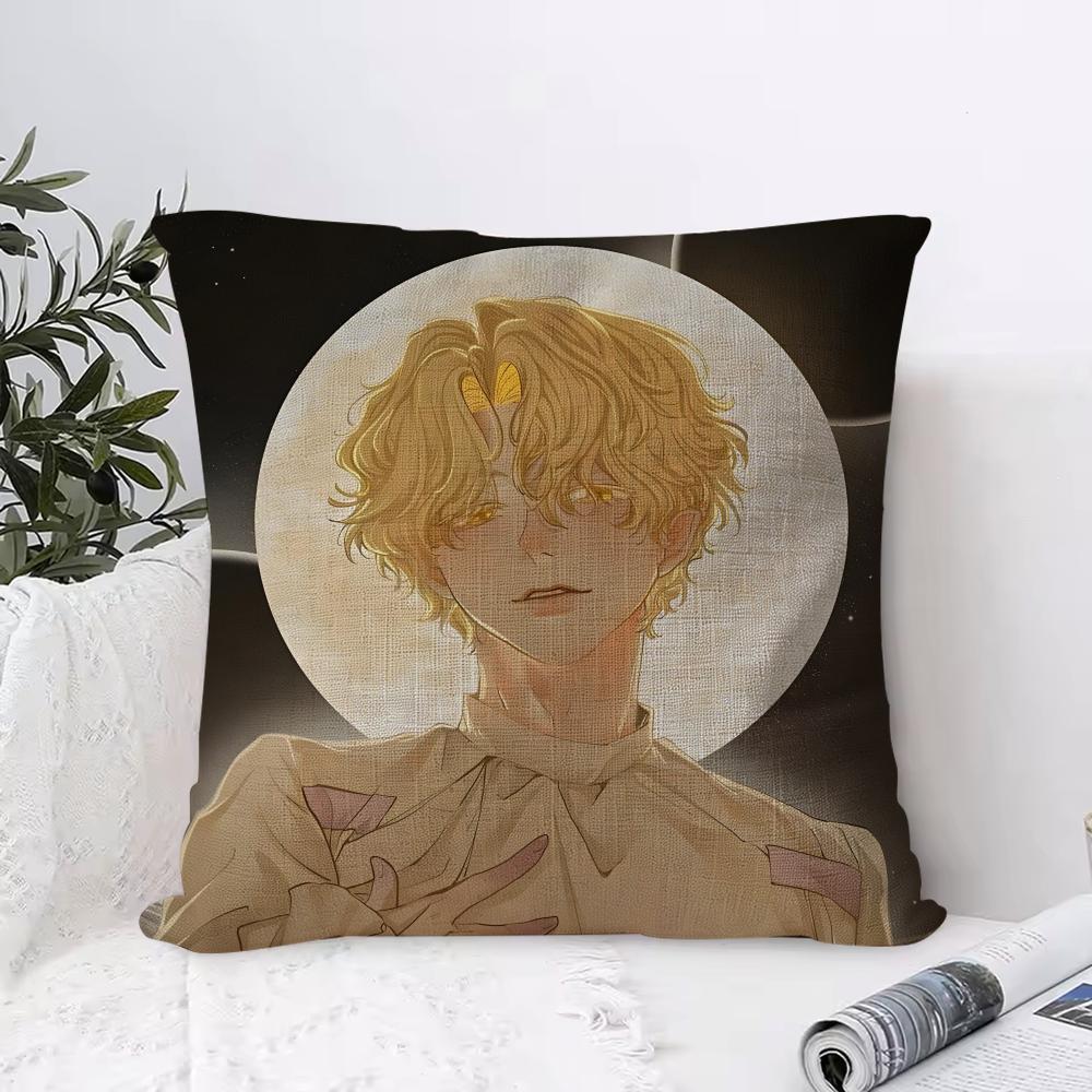 AAlien Stage Luka Boy Cushion Cover Eco Linen Pillow Case DoubleSided Print Breathable Durable Zipper Home Decor Gift
