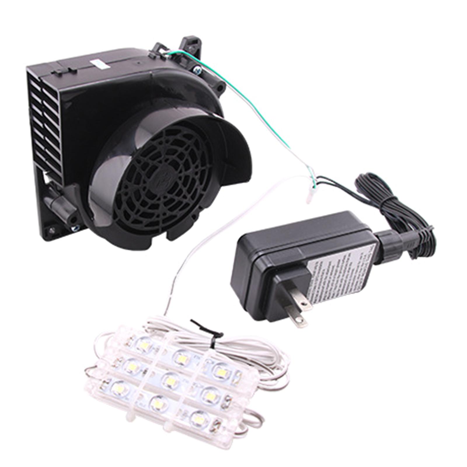 

Замінний Повітряний Вентилятор для Різдвяних Надувних Фігур Адаптер Заміна Зовнішні Святкові Дворові Надувні Прикраси Вентилятор