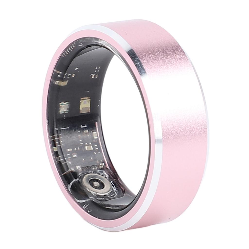 Smart Ring with Charging Case Roseate IP68 Water Resistant Bluetooth 5.1 Pedometer Lightweight Smart