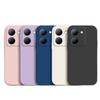 Applicable to vivoY11 mobile phone case, simple solid color Rubik's Cube liquid all-inclusive anti-drop vivo silicone straight edge soft case