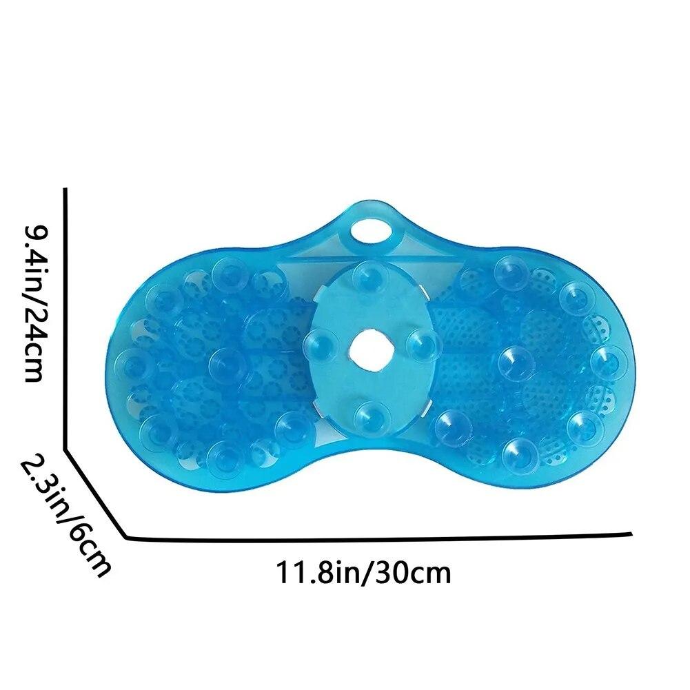 Foot Scrubber Massager Cleaner Spa Exfoliating Washer Wash Feet Clean Cushion Bathroom Supplies