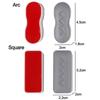 Toilet Paster Buffering Protective Antislip Toilet Cover Gasket Bumper Self-adhesive Cushion