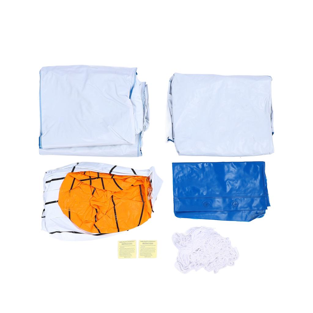 Inflatable Volleyball Set Pool Basketball Set for Summer Parties Family Events Carnivals Birthday