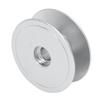 Sewing Machine Jumbo Bobbin Stainless Steel 32mm 0867150560 Grooved Metal Bobbin Replacement for
