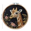 1 Stück Giraffenmuster DIY Stickset für Anfänger