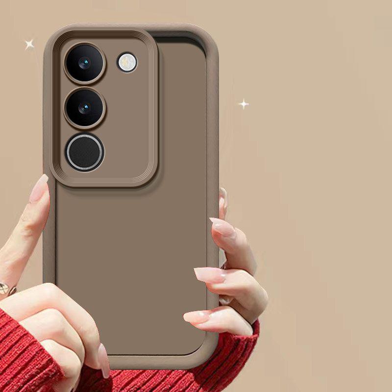 Für OPPO Reno6 4G CPH2235 Hülle Reno6 4G Telefon oppo Reno6 4G Hülle Sturzschutz Luxus Candy Matt Weiche Hülle