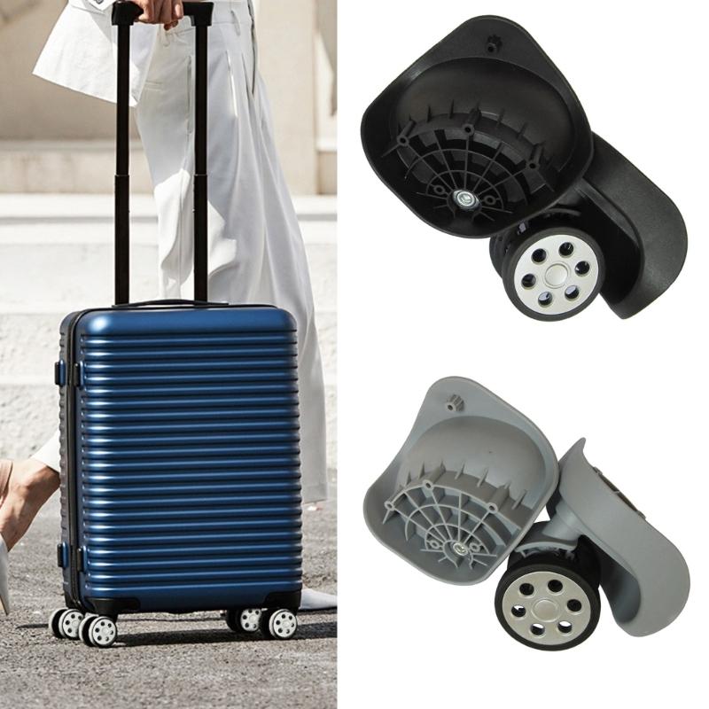 1 Pair A191 Replacement Luggage Wheels Repair Accessories Universal Luggage Wheel for Travel Suitcase Luggage