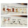 Teddy, Corgi, Shiba Inu, and Pomeranian Glass Animal Ornaments