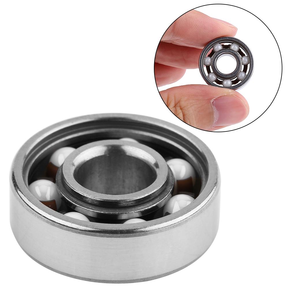 1pc Miniature 608 Hybrid Ball Bearing Ceramic Balls for Fingertip Toys Spinner 8*22*7mm