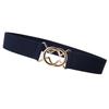 Elastic Waist Belt Stretch Waist Cincher Adjustable Metal Buckle Waistband For Dresses Skirts Pants Women Everyday Wear