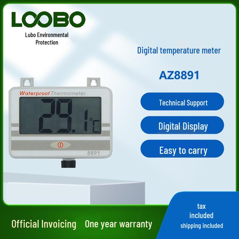 

Высокоточный водонепроницаемый настенный цифровой термометр AZ8891