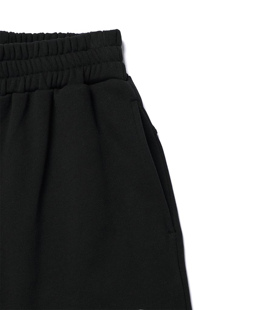 CAVISH Kitten Wide Sweat Pants Black(Cv2Gffpa03A)