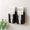 3Pcs Wall Mounted Remote Control Holder Punch Free Storage Box Adhesive Organizer Case for TV Air Conditioner Desktop