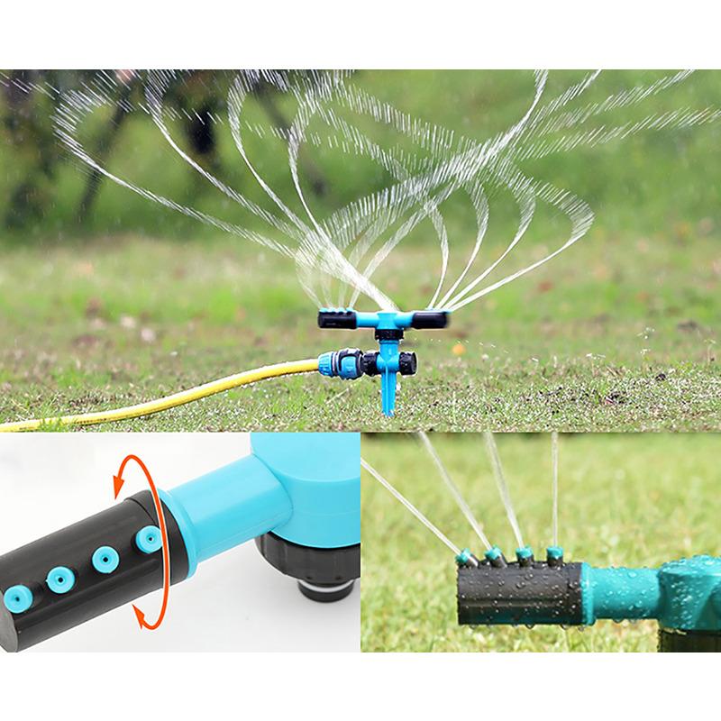 Garden Automatic Sprinkler Garden Watering Sprinkler 360 Degrees Rotating Water for Agricultural Irrigation Irrigation