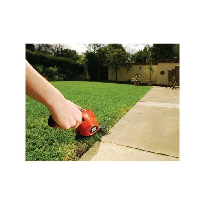Cisaille à gazon - BLACK & DECKER - 3,6 V - Lame 38 cm - Autonomie 35 mn - LED Charge