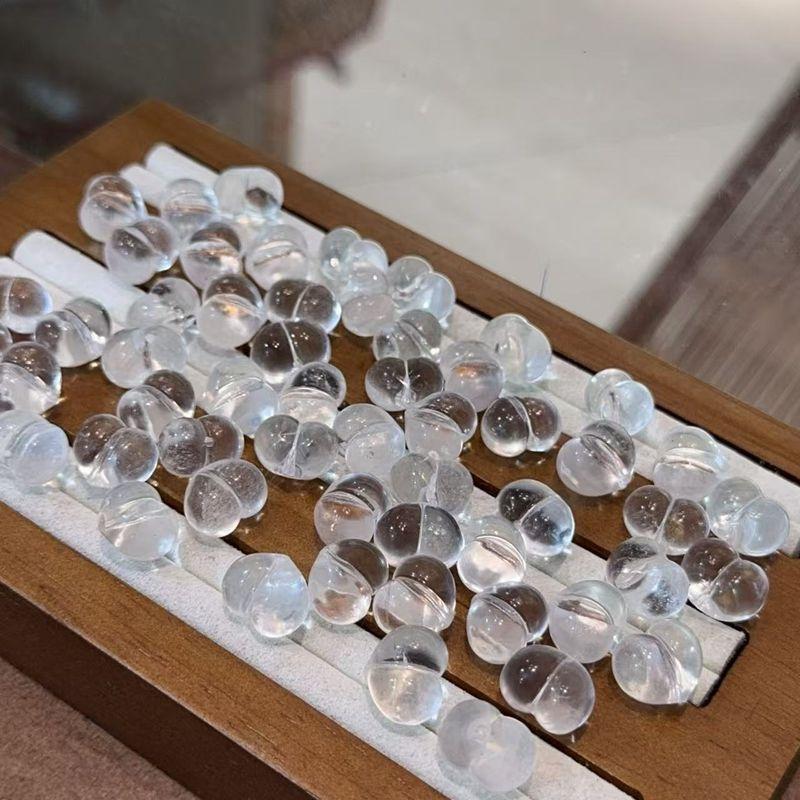 

Натуральный белый кристалл Персик с дыркой Пукающий Аксессуары DIY Аксессуары Ручное плетение Ручная веревка Ожерелье Браслет Dm733 Default