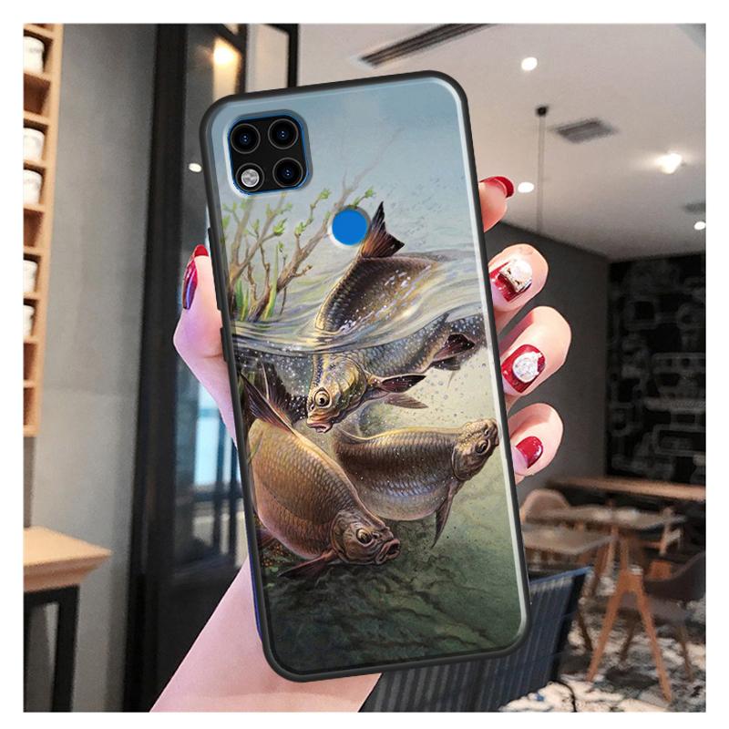 CARP FISH FISHING Case For Xiaomi Redmi Note 10 Pro Note 9 Pro Note 11 Pro 8T 9S 10S 10 9A 9T 9C Cover Case