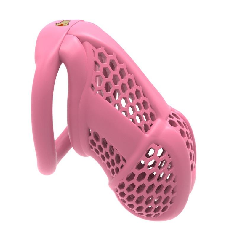 2025 Male Chastity Device Mesh Hole Chastity Cage Breathable Cock Cage Sex Toys for Men