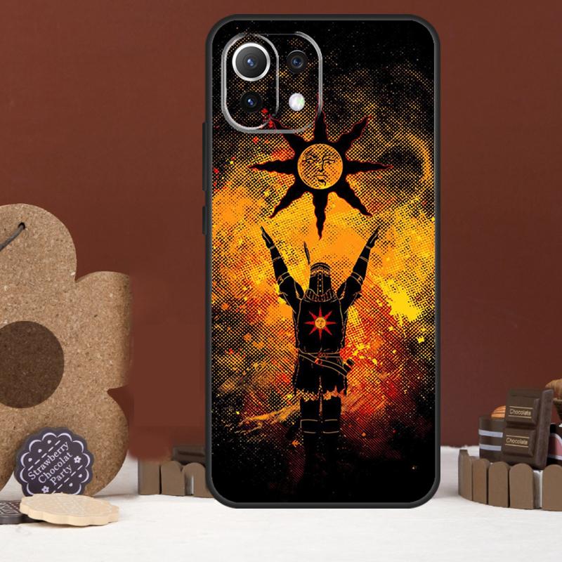 Praise the Sun Dark Souls Case For Xiaomi 15 Ultra 15T 13T 14T 13 14 Pro 17 Pro Max POCO X7 X5 X6 F5 F6 F7 Pro Cover