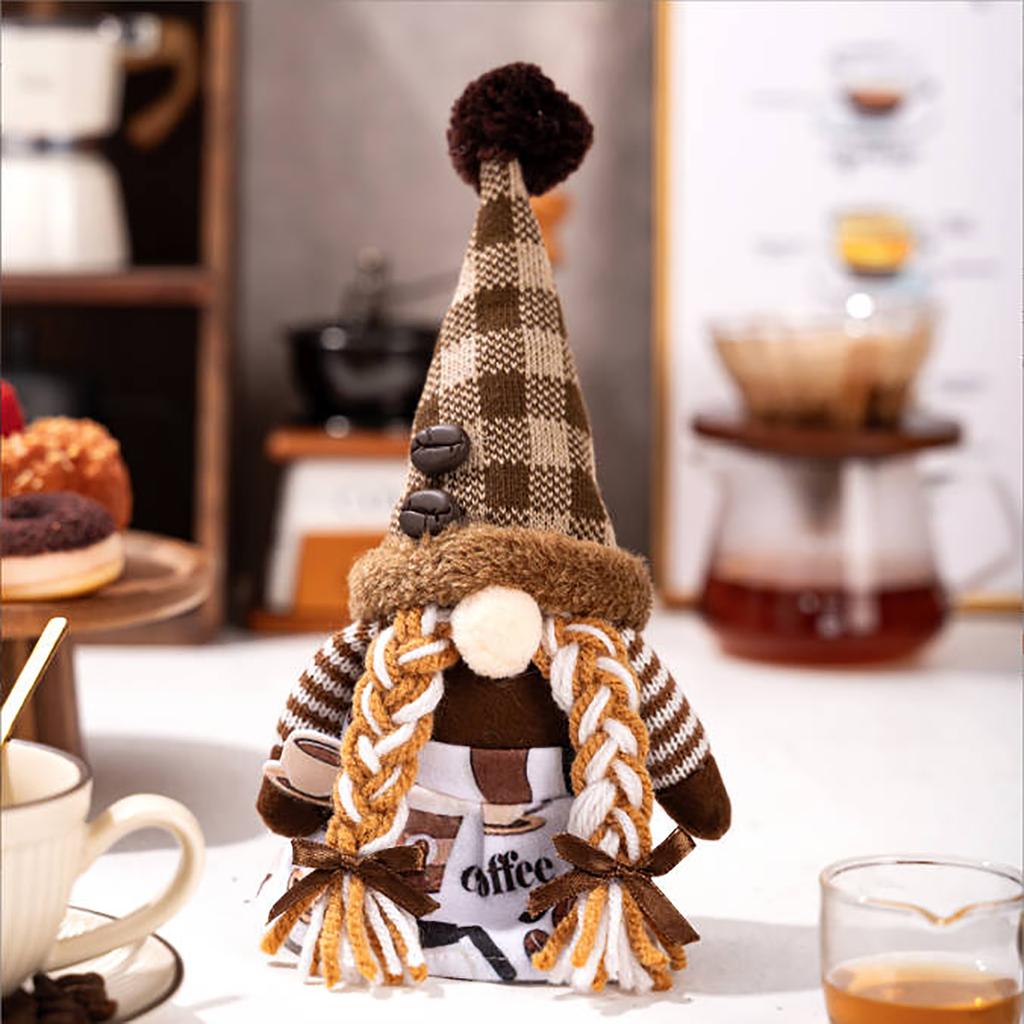 Coffee Dwarf Coffee Bar Decoration Coffee Bar Accessories Spring And Summer Dwarf Decoration