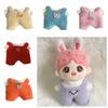 Rompers Stuffed Doll Plush Suit Overall Plush Toys Clothes Cotton Doll Clothes  10cm Cotton Doll