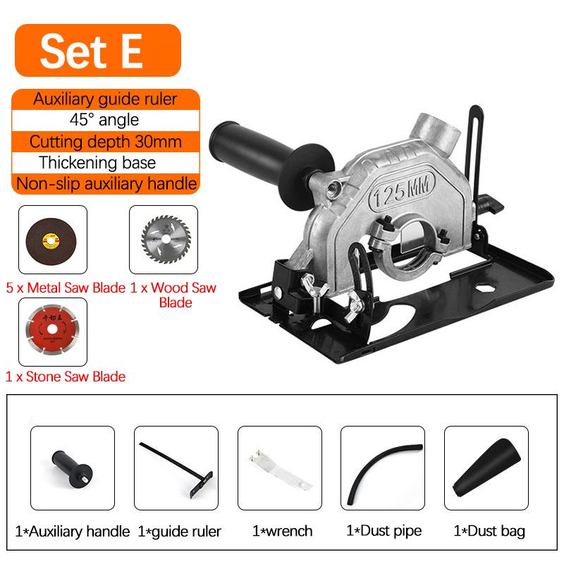 Hand Angle Grinder Converter Refit Electric Chain Saw Circular Saw Bracket Base Woodworking Tool Angle Grinder Universal Bracket
