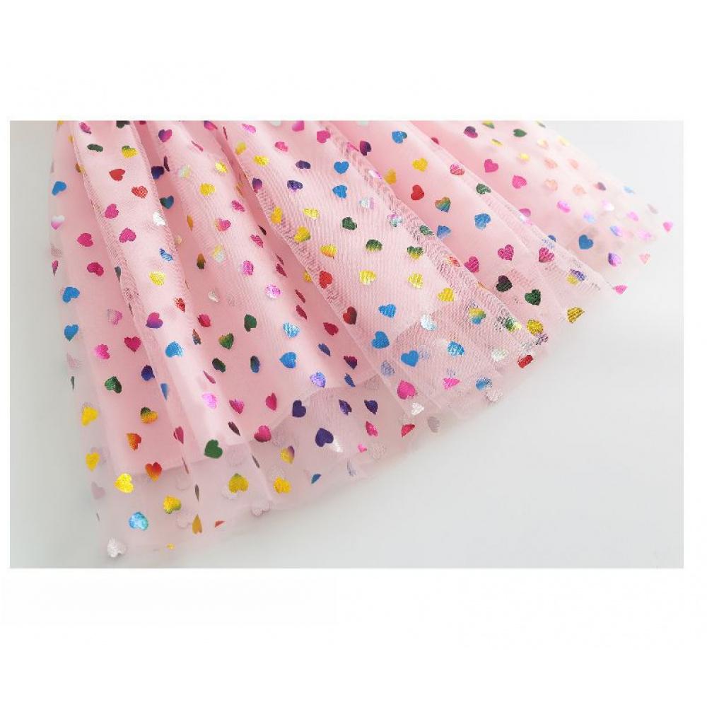 Girls Summer Clothes New Style Dress Little Girl Summer Princess Vest Dress Puffy Gauze Suspender Skirt