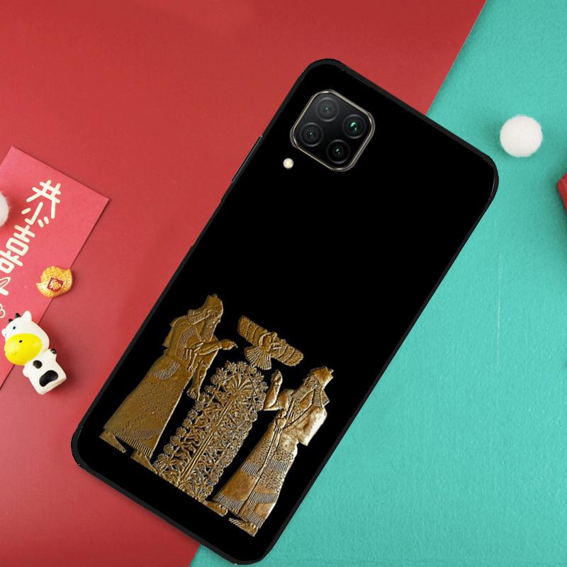 Lamassu Assyrian Mesopotamian Case For Huawei P20 P30 P40 Lite Nova 11 Pro 9 10 SE 3i 7i 11i 5T Y60 Y61 Y90 Y91 Y70 Cover
