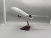B777 1:157 Scale 47cm Large 777 Aircraft Model B777-300 Turkmenistan Die-cast Aircraft with LED Lights House Accessories