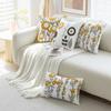 1PC Flower Embroidered Throw Pillow Cover 45x45cm Astoral Style Living Room Sofa Cushion Cover Bedding Pillowcase Home Decor