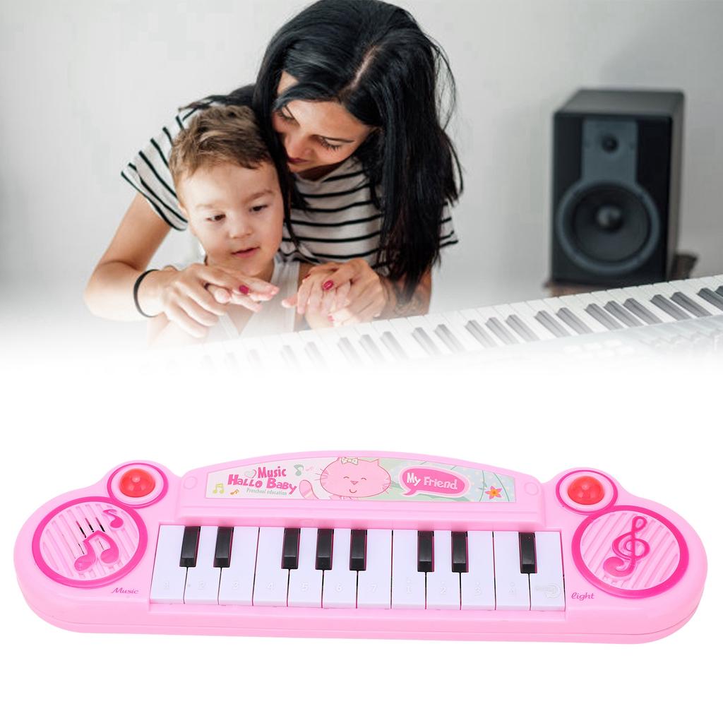 Kids Electronic Piano Keyboard 12 Keys Electronic Organ Musical Instrument Toys for Children Over Three Years Old